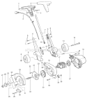 Page A Diagram and Parts List for PE225  Weed Eater Edger